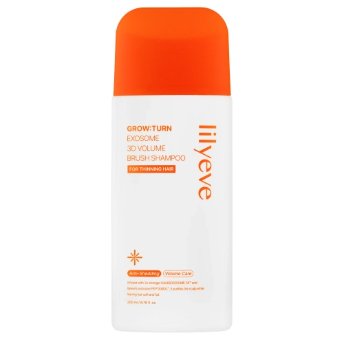 lilyeve - Grow Turn 3D Volume Shampoo - Wzmacniający Szampon do Włosów i Skóry Głowy - 200ml