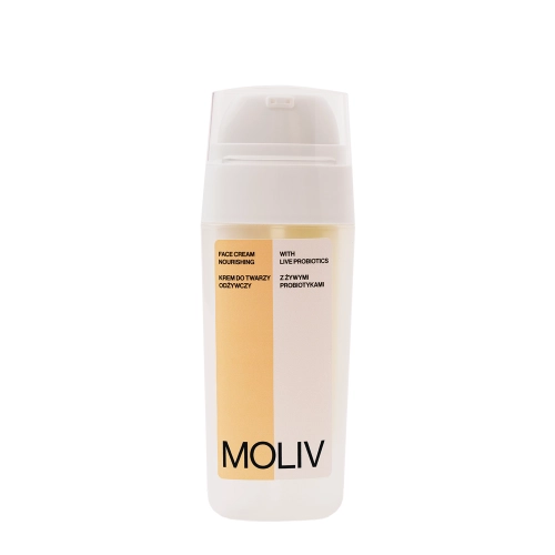MOLIV - Odżywczy Krem do Twarzy z Żywymi Probiotykami - 30ml