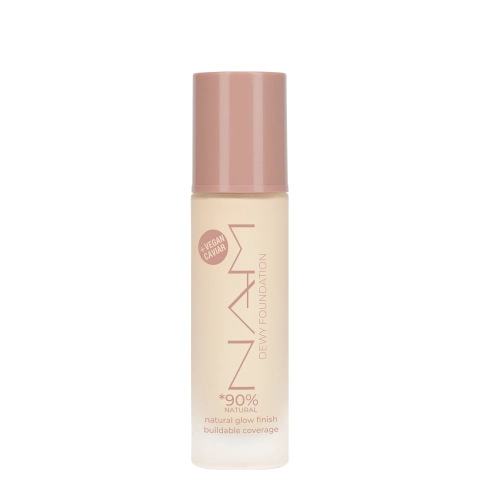 NAM - Dewy Foundation - Rozświetlający Podkład do Twarzy - 1 - 30ml