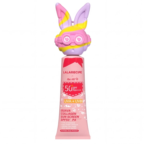 LalaRecipe - Guava Collagen Sun Cream - Wygładzający Krem Przeciwsłoneczny SPF50+ PA++++ - 50ml