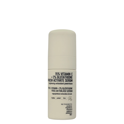 Nerds. - 15% Vitamin C + 2% Glutathione Fresh Active Serum - Aktywne Serum z Witaminą C oraz Glutationem - 30ml OUTLET