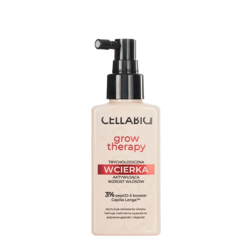 Cellabic Tricho - Grow Therapy Woman - Trychologiczna Wcierka Aktywująca Porost Włosów - 100ml
