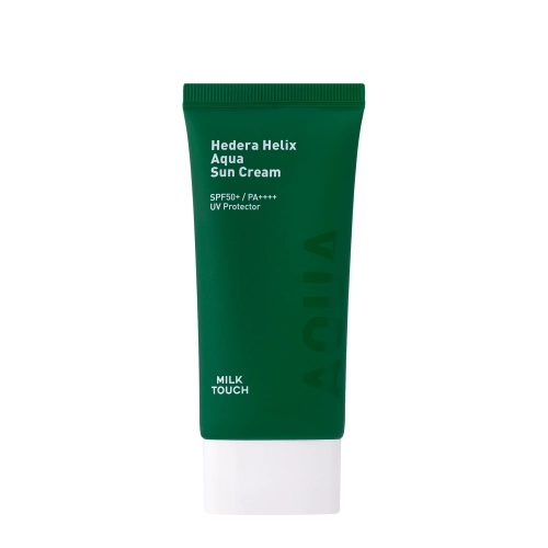 Milk Touch - Hedera Helix Aqua Sun Cream SPF50+ PA ++++ - Nawilżający Krem do Twarzy z Filtrem - 50ml