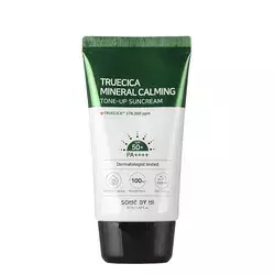 Some By Mi - Truecica Mineral Calming Tone-Up Suncream SPF50+/PA++++ - Krem Ochronny z Filtrami Mieszanymi - 50ml