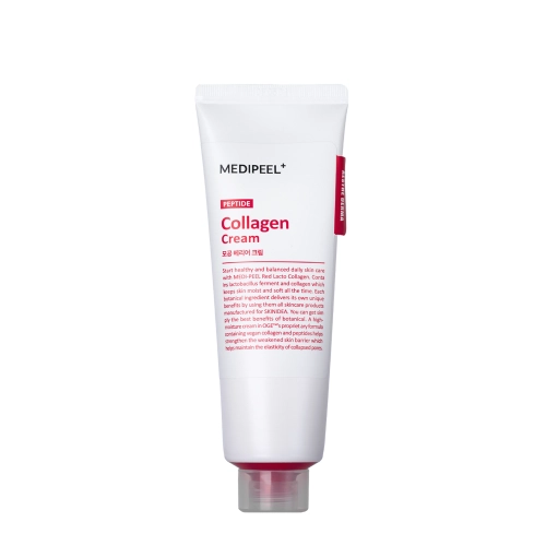 Medi-Peel - Red Lacto Peptide Collagen Barrier Cream - Ochronno-Ujędrniający Krem do Twarzy - 80ml