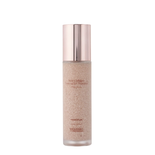 Miguhara - Rose Collagen Tone-up UV Protector SPF50+ PA++++ - Serum Przeciwsłoneczne - 50ml