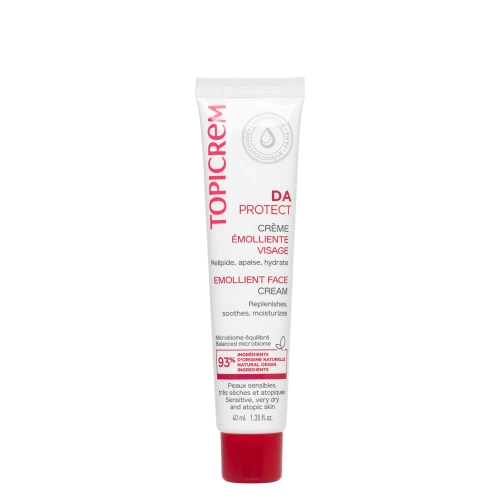 Topicrem - DA Emollient Face Cream - Emolientowy Krem do Twarzy - 40ml