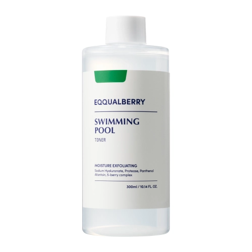 EQQUALBERRY - Swimming Pool Daily Facial Toner - Nawilżająco-Złuszczający Tonik do Twarzy - 300ml OUTLET