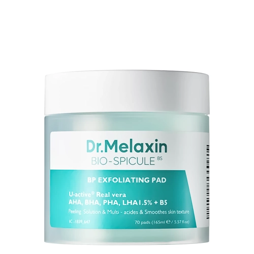 Dr.Melaxin - BP Exfoliating Pad - Złuszczające Płatki do Twarzy - 70szt