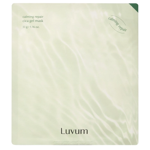 Luvum - Calming Repair Cica Gel Mask - Kojąca Maska Hydrożelowa - 1szt/33g