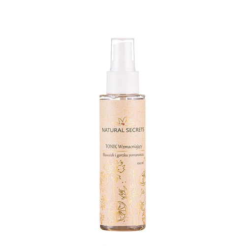 Natural Secrets - Tonik Wzmacniający Bławatek i Gorzka Pomarańcza - 100ml