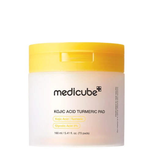 Medicube - Kojic Acid Turmeric Pad - Płatki z Kwasem Kojowym - 160ml/70szt