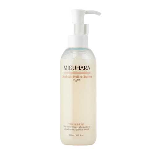 Miguhara - Dead Skin Perfect Cleanser Origin - Złuszczający Żel do Mycia Twarzy - 200ml