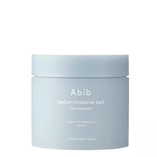 Abib - Sedum Hyaluron Pad Hydrating Touch - Nawilżające Płatki do Twarzy - 165ml/75szt