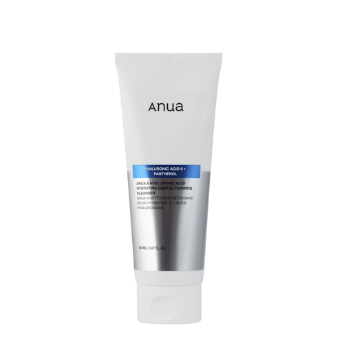 Anua - 8 Hyaluronic Acid Hydrating Gentle Foaming Cleanser - Nawilżająca Pianka do Oczyszczenia Twarzy - 150ml