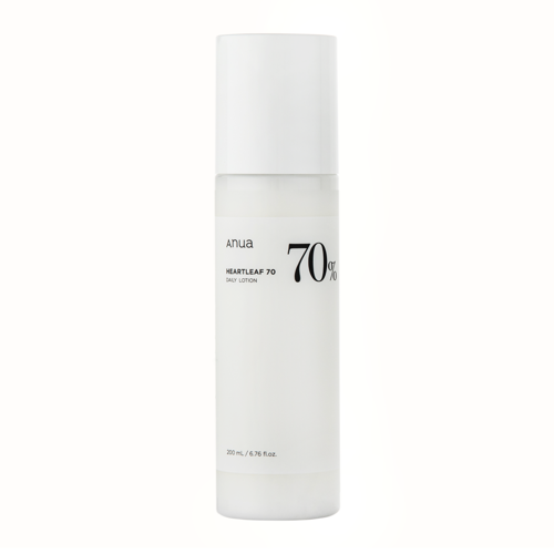 Anua - Heartleaf 70% Daily Lotion - Kojąco-Nawilżająca Emulsja do Twarzy - 200ml