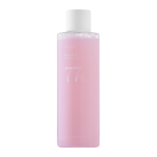 Anua - Peach 77% Niacin Essence Toner - Nawilżający Tonik-Esencja z 77% Ekstraktem z Brzoskwini - 250ml