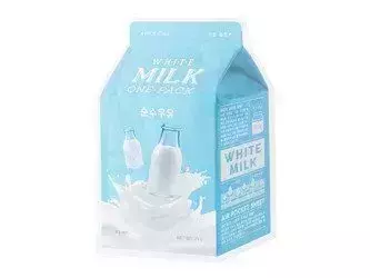 A'pieu - Milk One Pack Mask - White - Nawilżająca Maska w Płacie - 21g