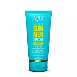 Apis - Hello Summer - Krem do Opalania Twarzy z Nektarem Komórkowym SPF30 - 50ml