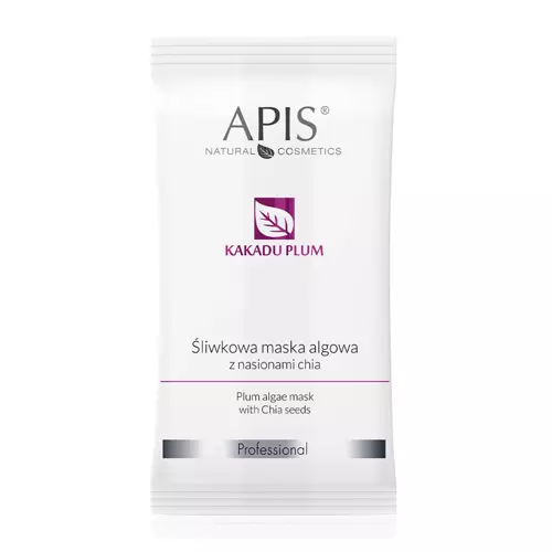 Apis - Kakadu Plum - Śliwkowa Maska Algowa z Nasionami Chia - 20g