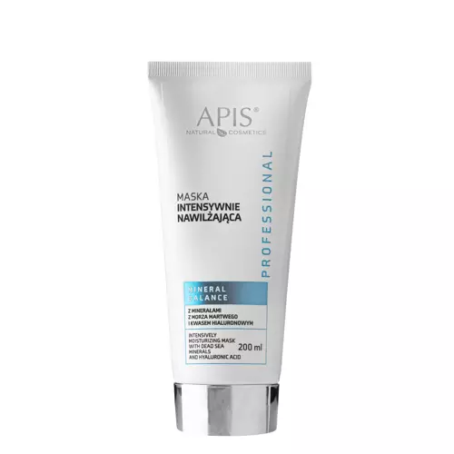 Apis - Professional - Mineral Balance - Intensively Moisturizing Mask - Maska Intensywnie Nawilżająca z Minerałami z Morza Martwego i Kwasem Hialuronowym - 200ml