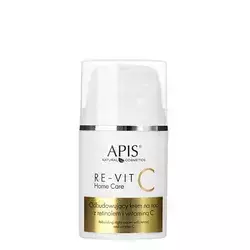 Apis - Re-Vit C Home Care - Rebuilding Night Cream with Retinol and Vitamin C - Krem na Noc z Retinolem i Witaminą C - 50ml