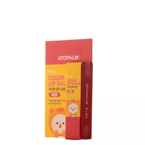 Atopalm - Color Lip Balm - Nawilżający Balsam do Ust - Red - 3,3g