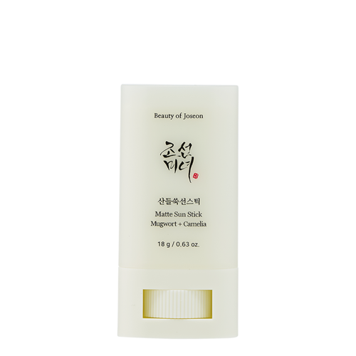 Beauty of Joseon - Matte Sun Stick Mugwort + Camelia SPF50+/PA++++ - Matowy Sztyft Przeciwsłoneczny - 18g