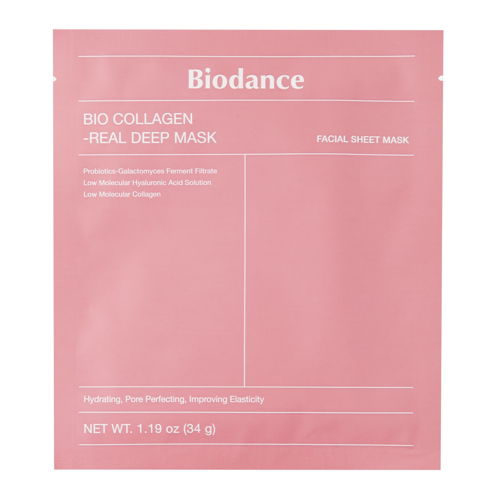 Biodance - Bio-Collagen Real Deep Mask - Ujędrniająca Maska Kolagenowa do Twarzy - 1szt/34g