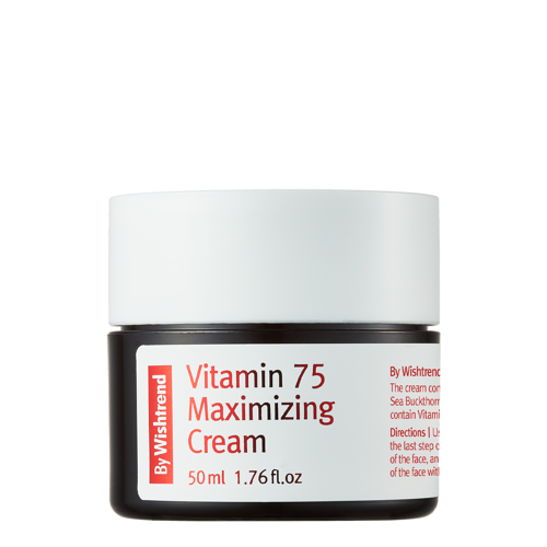 By Wishtrend - Vitamin 75 Maximizing Cream - Odmładzający Krem do Twarzy z Wyciągiem z Rokitnika - 50ml