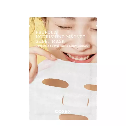 COSRX - Full Fit Propolis Nourishing Magnet Sheet Mask - Odżywcza Maska w Płachcie z Propolisem - 21ml