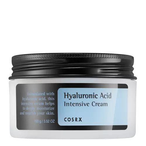 COSRX - Hyaluronic Acid Intensive Cream - Silnie Nawilżający Krem z Kwasem Hialuronowym - 100ml