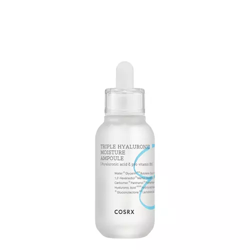 COSRX - Hydrium Triple Hyaluronic Ampoule - Nawilżająca Ampułka do Twarzy z Kwasem Hialuronowym - 40ml