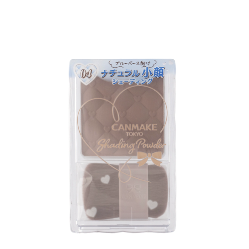 Canmake - Shading Powder - Puder do Konturowania Twarzy - 04 Ice Gray Brown - 5g