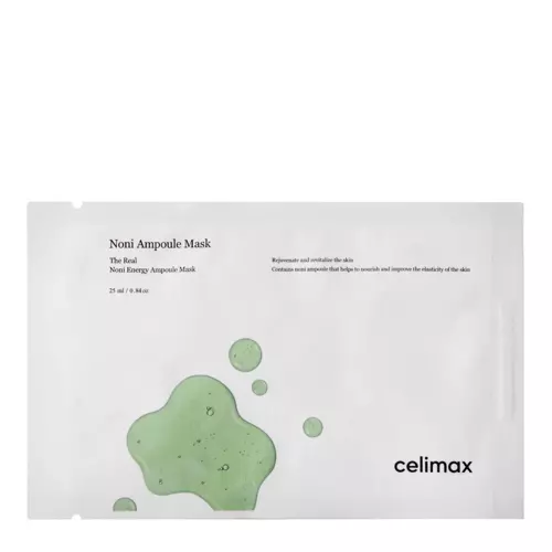 Celimax - The Real Noni Energy Ampoule Mask - Maska w Płachcie z Ekstraktem z Morwy Indyjskiej - 1szt