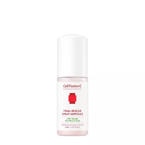 Cell Fusion C - Final Rescue Syrup Ampoule - Łagodzące Serum dla Cery Problematycznej - 30ml