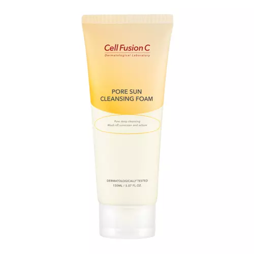 Cell Fusion C - Pore Sun Cleansing Foam - Pianka Oczyszczająca do Twarzy - 150ml