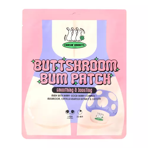 Chasin´ Rabbits - Buttshroom Bum Patch - Maska na Pośladki z Esencją z Grzyba Śnieżnego - 2szt/120ml