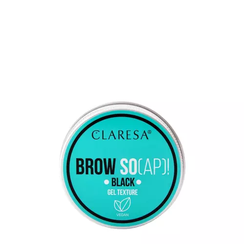 Claresa - BROW SO(AP)! - Mydło do Brwi - Black - 30ml