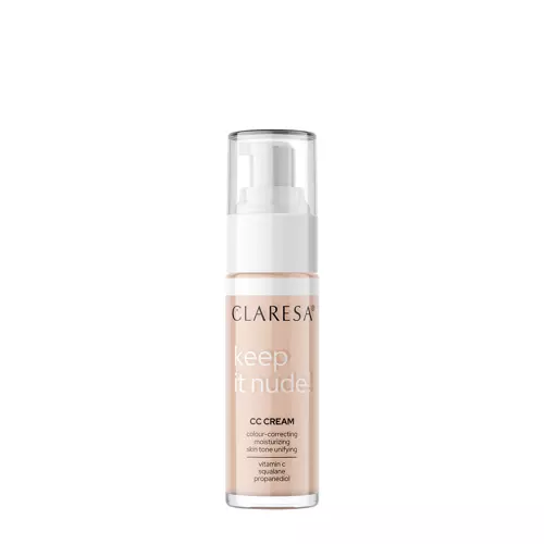 Claresa - Keep It Nude! - Nawilżający Podkład Wyrównujący Koloryt Cery - 102 Warm Medium - 30ml