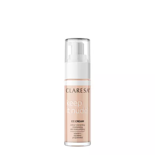 Claresa - Keep It Nude! - Nawilżający Podkład Wyrównujący Koloryt Cery - 104 Nude - 30ml