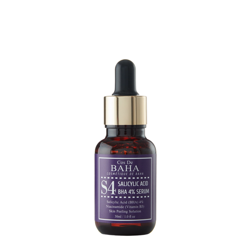 Cos De BAHA - S4 Salicylic Acid BHA 4% Serum - Serum z Kwasem Salicylowym - 30ml