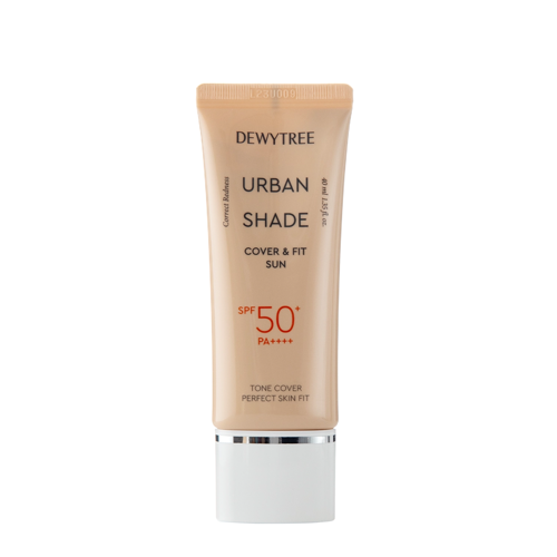 Dewytree - Urban Shade Cover And Fit Sun SPF50+/PA++++ - Tonujący Krem z Filtrem do Twarzy - 40ml