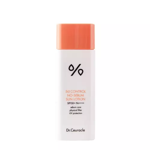 Dr.Ceuracle - 5α Control No-Sebum Sun Lotion SPF50+/PA++++ - Lekki Krem Przeciwsłoneczny - 50ml