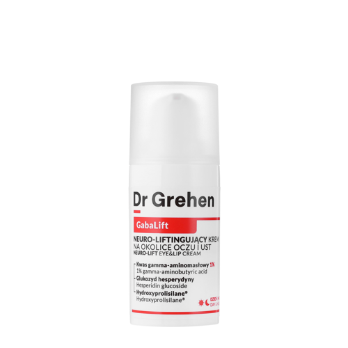 Dr Grehen - GabaLift - Neuro-Lift Eye&Lip Cream - Neuro-Liftingujący Krem na Okolice Oczu i Ust - 15ml