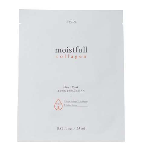 Etude House - Moistfull Collagen Sheet Mask - Ujędrniająca Maseczka w Płachcie z Kolagenem - 25ml