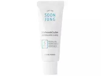 Etude House - Soon Jung 5-Panthensoside Cica Balm - Kojący Balsam do Twarzy - 40ml