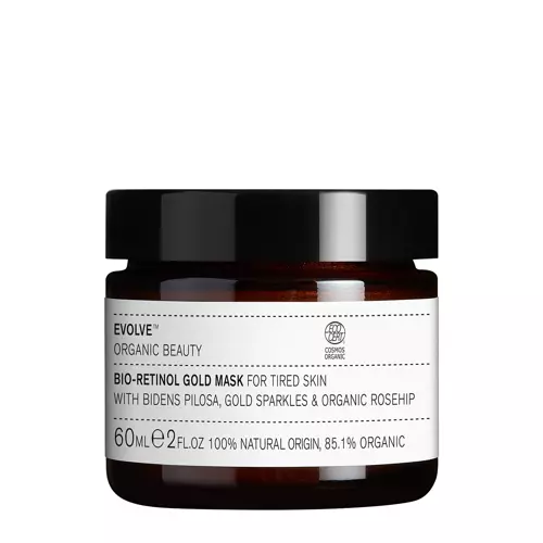 Evolve Organic Beauty - Bio-Retinol Gold Mask - Złota Maska do Twarzy z Bio-Retinolem - 60ml