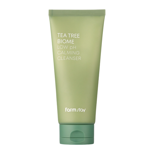 Farmstay - Tea Tree Biome Low pH Calming Cleanser - Kojący Żel do Oczyszczania Twarzy - 180ml