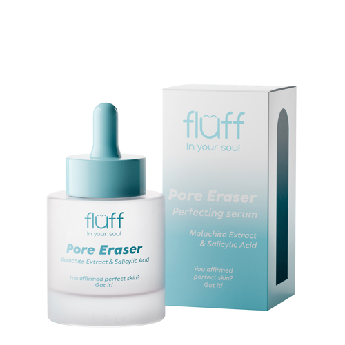 Fluff - Serum Wygładzające z Kwasem Salicylowym i Ekstraktem z Malachitu - 30ml